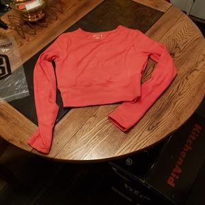 Celestial Bodiez Orange Camo Top - M